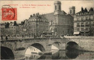 CPA BESANCON - Le Pont du Battant La Madeleine (131355)