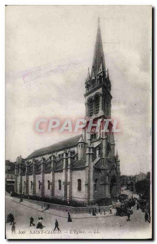 Postcard Old Saint Cloud Church