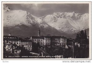 RP, Scorcio Panoramico Sfondo Monte Mombarone, Biella Piazzo, Piedmont, Italy...