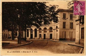 CPA LIBOURNE Hotel des P.T.T. (985361)