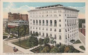 YMCA, Telephoe Building, and Athletic Club - Detroit MI, Michigan - WB