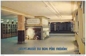 Crypte-Musee du Bon Pere Frederic , Quebec , Canada , 50-60s