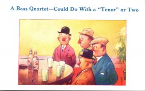 Humour A Bass Quartet Could Do With A Tenor Or Two