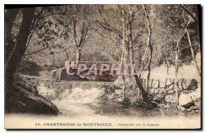 Old Postcard Chartreuse Montrieux Footbridge Gapeau