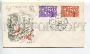 448023 FRANCE Council of Europe 1962 FDC Strasbourg European Parliament COVER