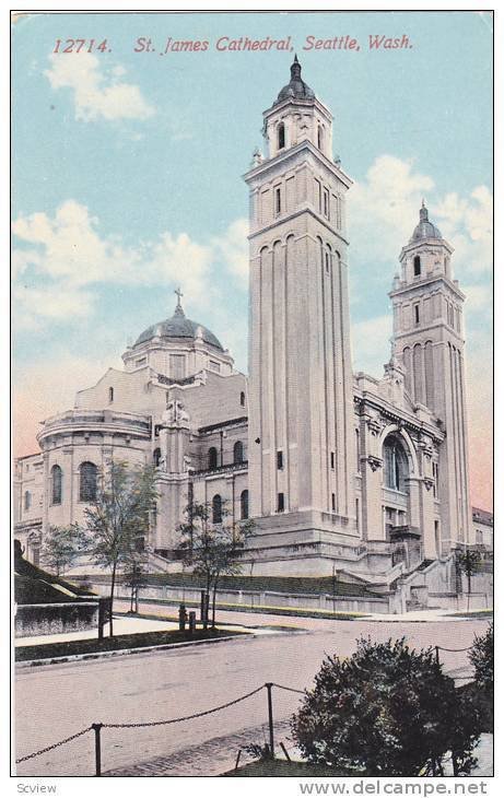 Exterior, St. James Cathedral,Seattle,Washington,00-10s