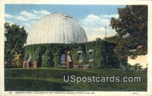 Observatory, University of Virginia - Charlottesville  