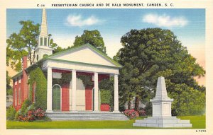 Presbyterian Church De Kalb Monument Camden, South Carolina