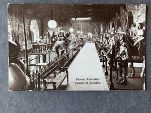 Horse Armoury Tower Of London UK Litho Postcard H3023081240