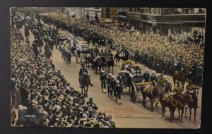 Mint RPPC Postcard Invasion of Veracruz Mexico Dead New York City Funeral Parade