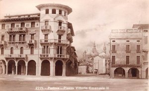 Padova Piazza Vittoria Emanuele Italy Unused 