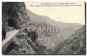 Old Postcard Excursion 30 km from Nice Skipping has Duranus French Valley of ...