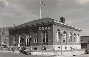 C1/ Atlantic Iowa Ia Real Photo RPPC Postcard c40s U.S. Post Office Building 