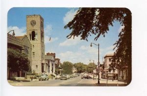 Geneva NY Street View Old Cars Vintage Store Fronts Postcard