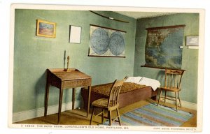 ME - Portland. Longfellow's Old Home, Boys' Room