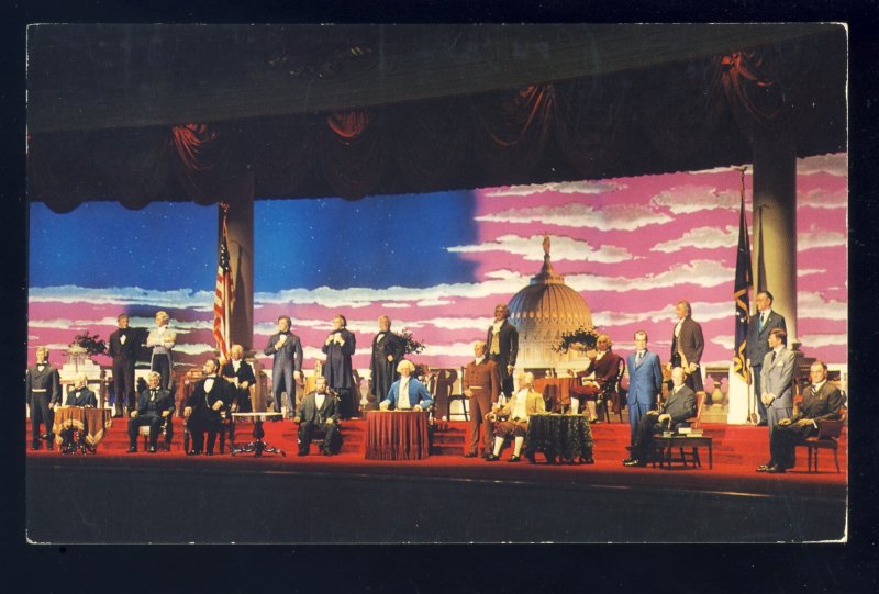 Orlando, Florida/FL Postcard, Hall Of Presidents, Walt Disney World, 1982!