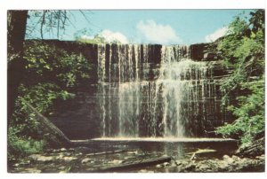 High Falls, Manitoulin Island, Ontario, Canada, Vintage Chrome Postcard
