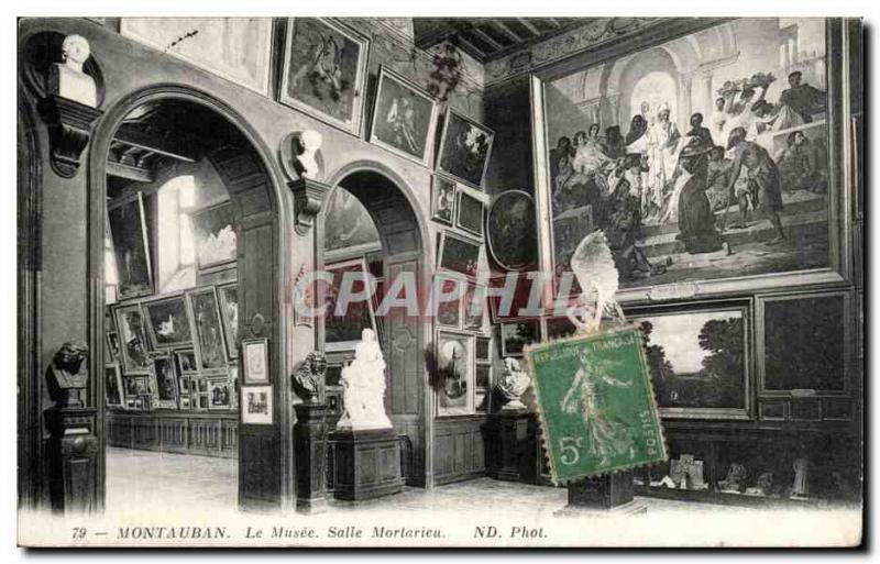 Montauban - The Museum - Old Postcard