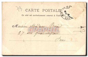 Old Postcard Cascade du Bout du Monde near Chambery