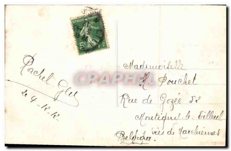 Old Postcard Museum of Lille Watteau Francois Louis Joseph Pastoral