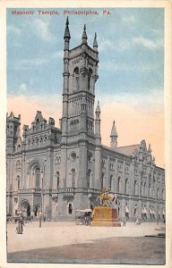 Masonic Temple Philadelphia, Pennsylvania PA Postcards