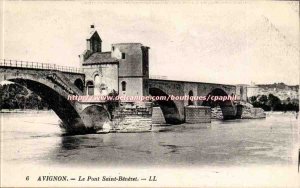 Avignon Old Postcard the Pont d'Avignon