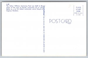 Cypress Gardens  Florida    Postcard