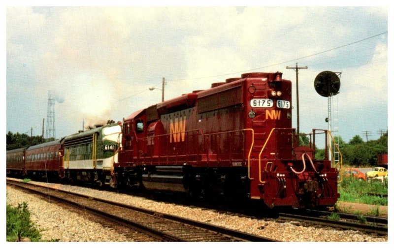 Norfolk and Western FP-7 no.6175 and Southern Railway FP-7 no. 6141