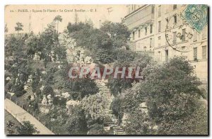 Old Postcard Paris Square St Pierre Le Grand Staircase