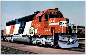 Postcard - Santa Fe Railway Company's Unit Number 5700