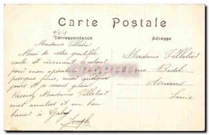 Old Postcard Battle of the Marne Etrepy Interieur du Chateau Militaria