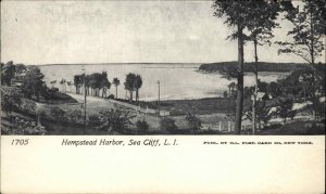 Sea Cliff Long Island NY Hempstead Harbor c1905 Postcard