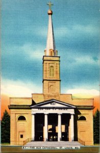 The Old Cathedral St. Louis MO Postcard PC37