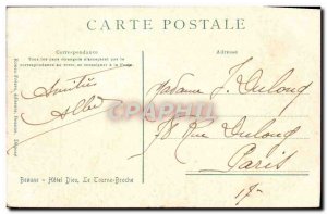 Old Postcard Beaune Hotel Dieu The turning spindle