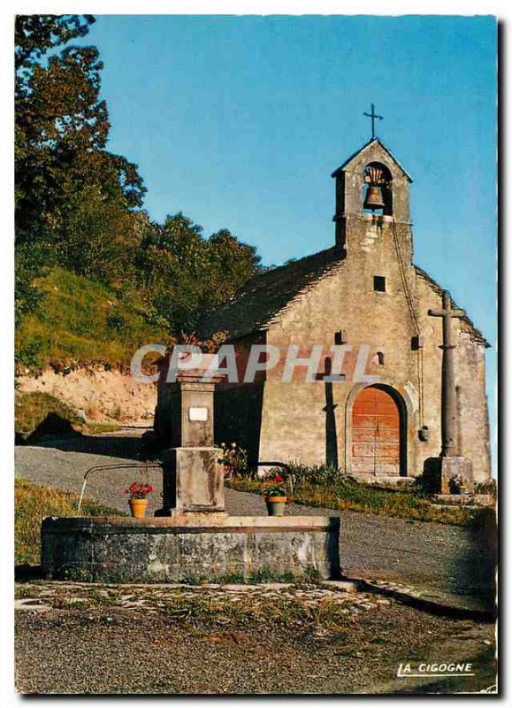 Modern Postcard The small mountain church
