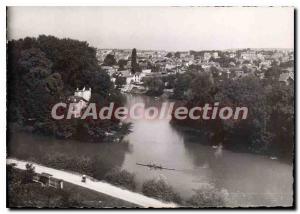 Modern Postcard Nogent s Marne View between Islands