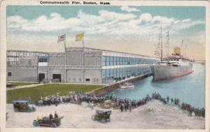 Massachusetts Boston Steamer At The Commonwealth Pier
