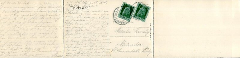 Lot347 neuotting  triple postcard germany