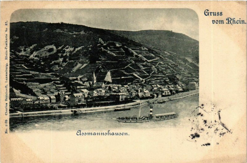 CPA AK Assmannshausen - Totalansicht GERMANY (910045)