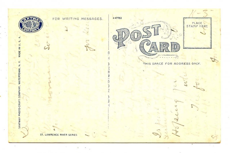 NY - Ogdensburg. Library & Riverside Park