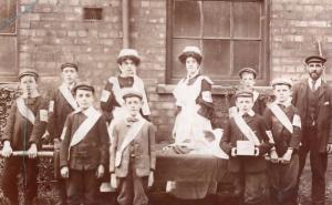 Social History Antique Hospital Fundraising Real Photo Postcard