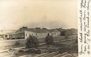RPPC Postcard San Dimas Lemon Association Citrus Packing House Fruit 1908