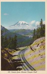 Washington Mount Rainier From Stevens Canyon Road
