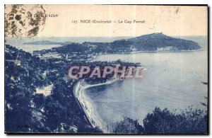 Postcard Old French Riviera Nice Surroundings Cap Ferrat