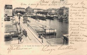 France Le Havre le bassin du Commerce et Place Gambetta 02.29