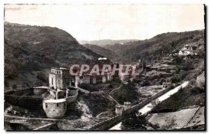 Old Postcard Chateau Chouvigny and the Valley of Sioule