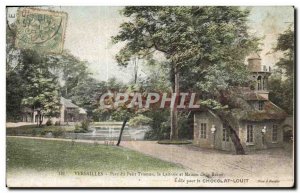 Old Postcard Versailles Petit Trianon Park and La Laiterie home of Queen