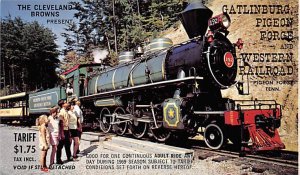 Gatlinburg , Pegeon Forge and Western Railroad Pigeon Forge Tennessee Railroa...