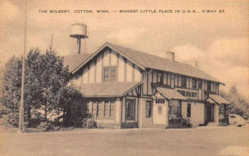 Cotton Minnesota The Wilbert Vintage Postcard AA65434