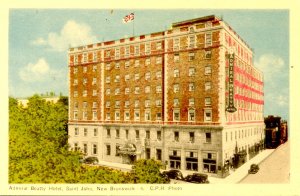 Canada - New Brunswick. St. John, Admiral Beatty Hotel